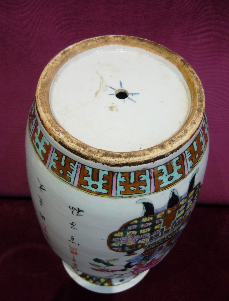 Important Porcelain Vase, China XIX-photo-1