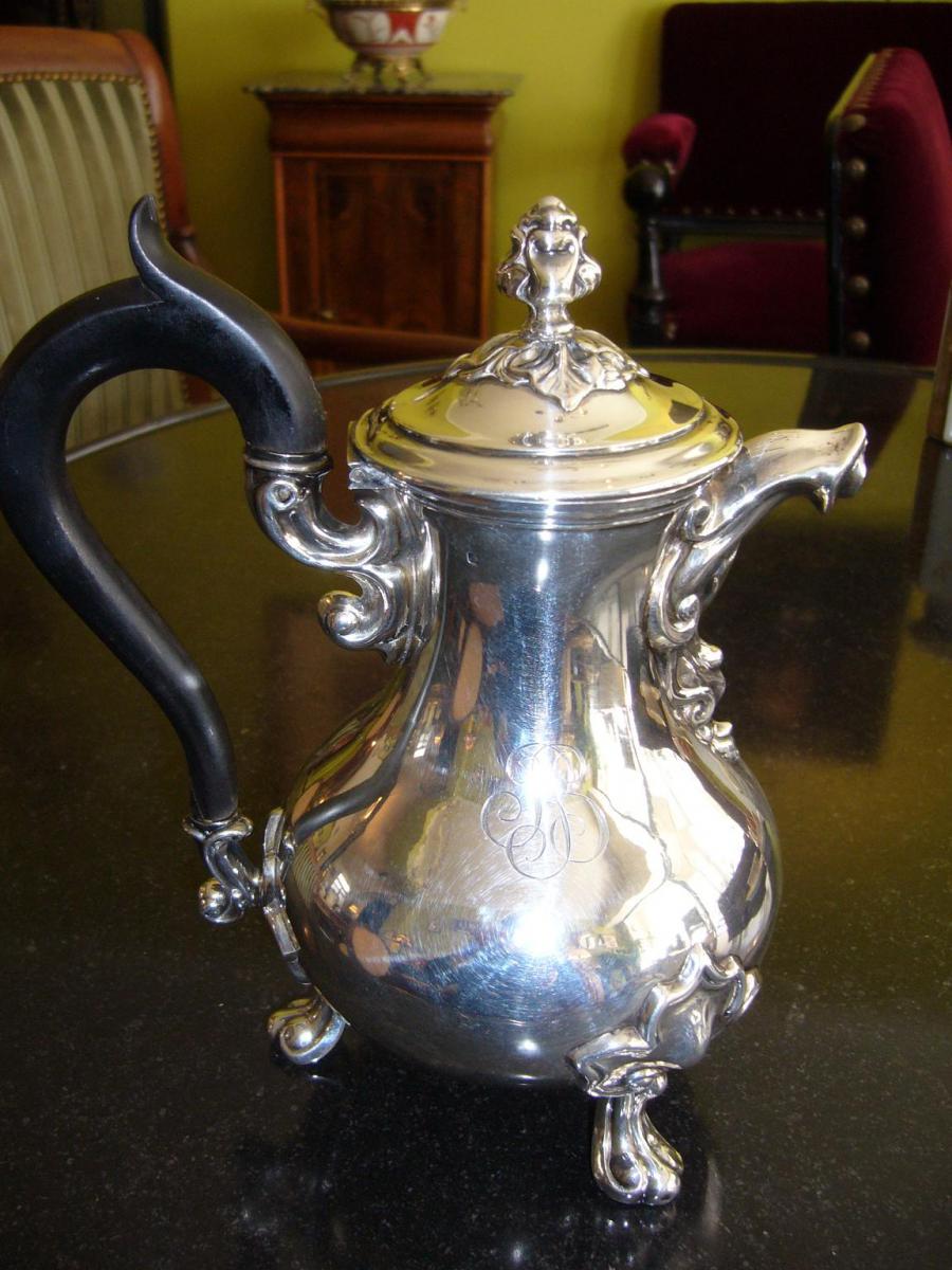 Silver Jug ??tripod - Napoleon III