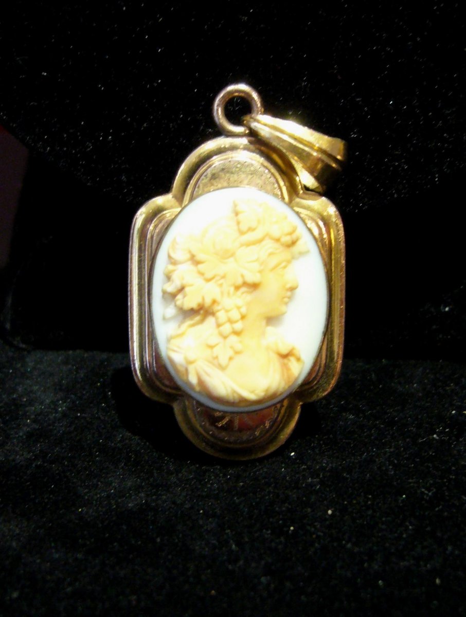 Photo Holder Pendant Decorated With A Cameo-photo-3