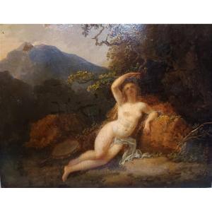 Erigone In A Landscape, Jacques-antoine Vallin (1760-1835)