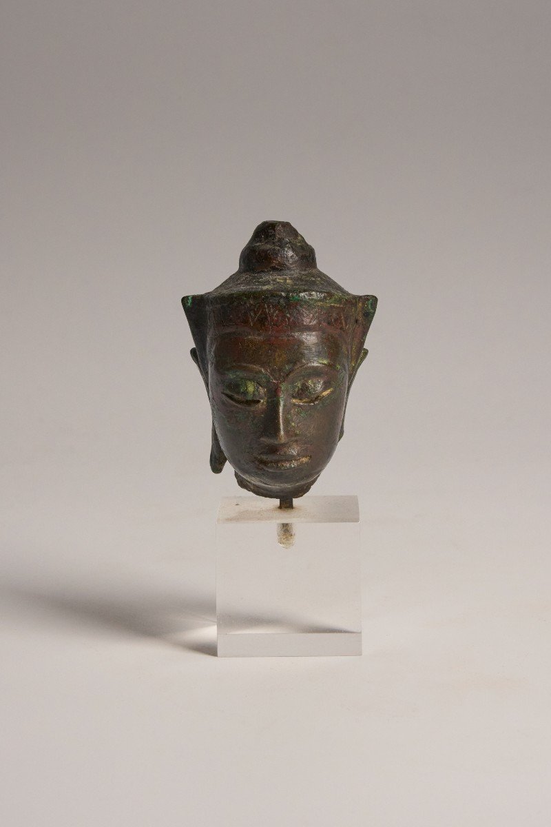 Buddha Head - Thailand, Ayutthaya Kingdom, 17th Century