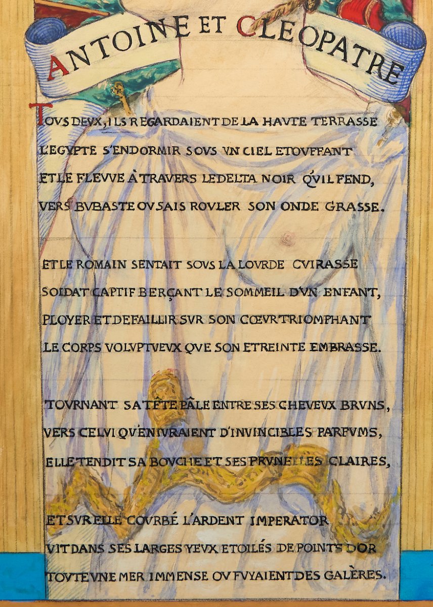 Pablo TILLAC (1880–1969) - Illustration pour Antoine et Cléopâtre-photo-2