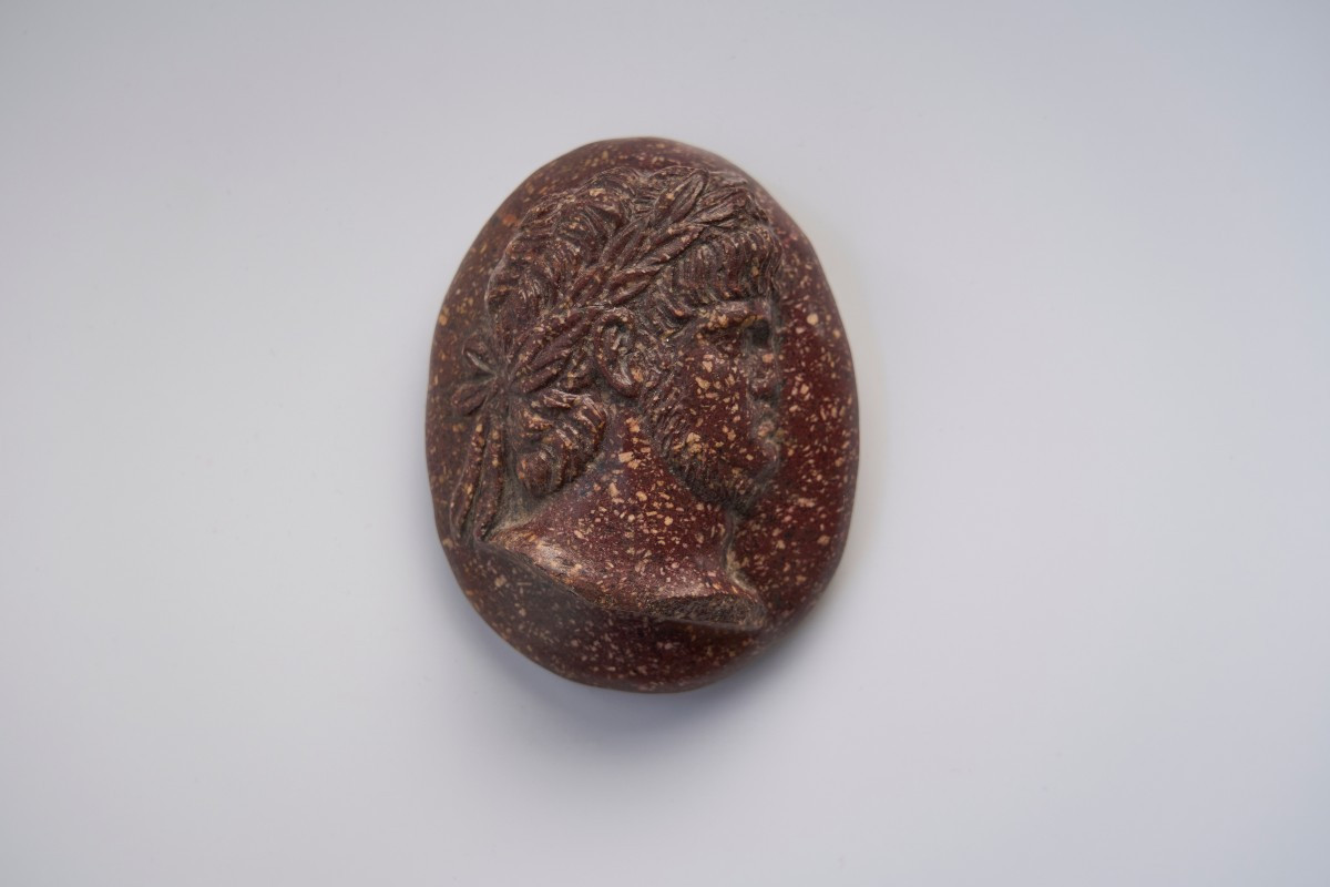 Porphyry Medallion - Emperor Nero