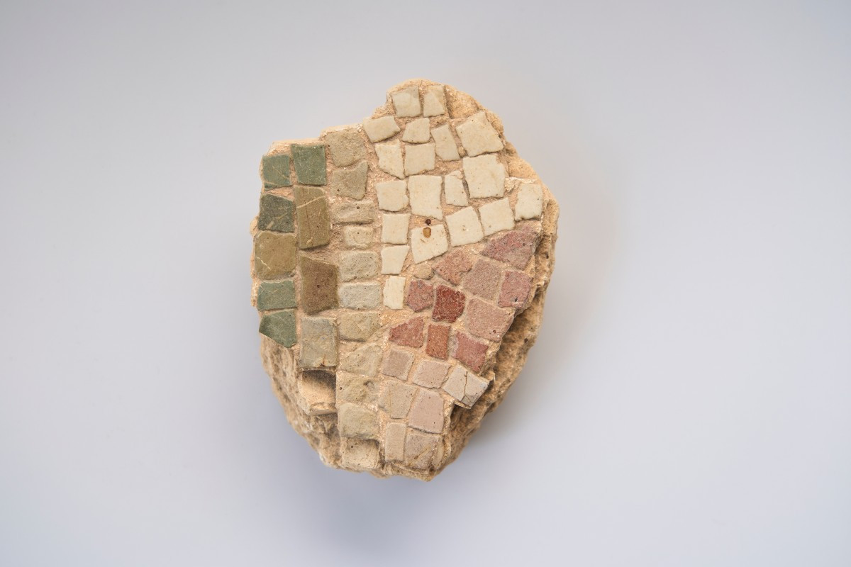 fragment de mosaïque antique 
