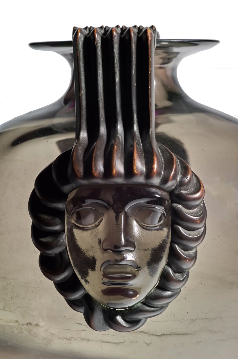 Fragment de vase Cluny - Renée Lalique -photo-3