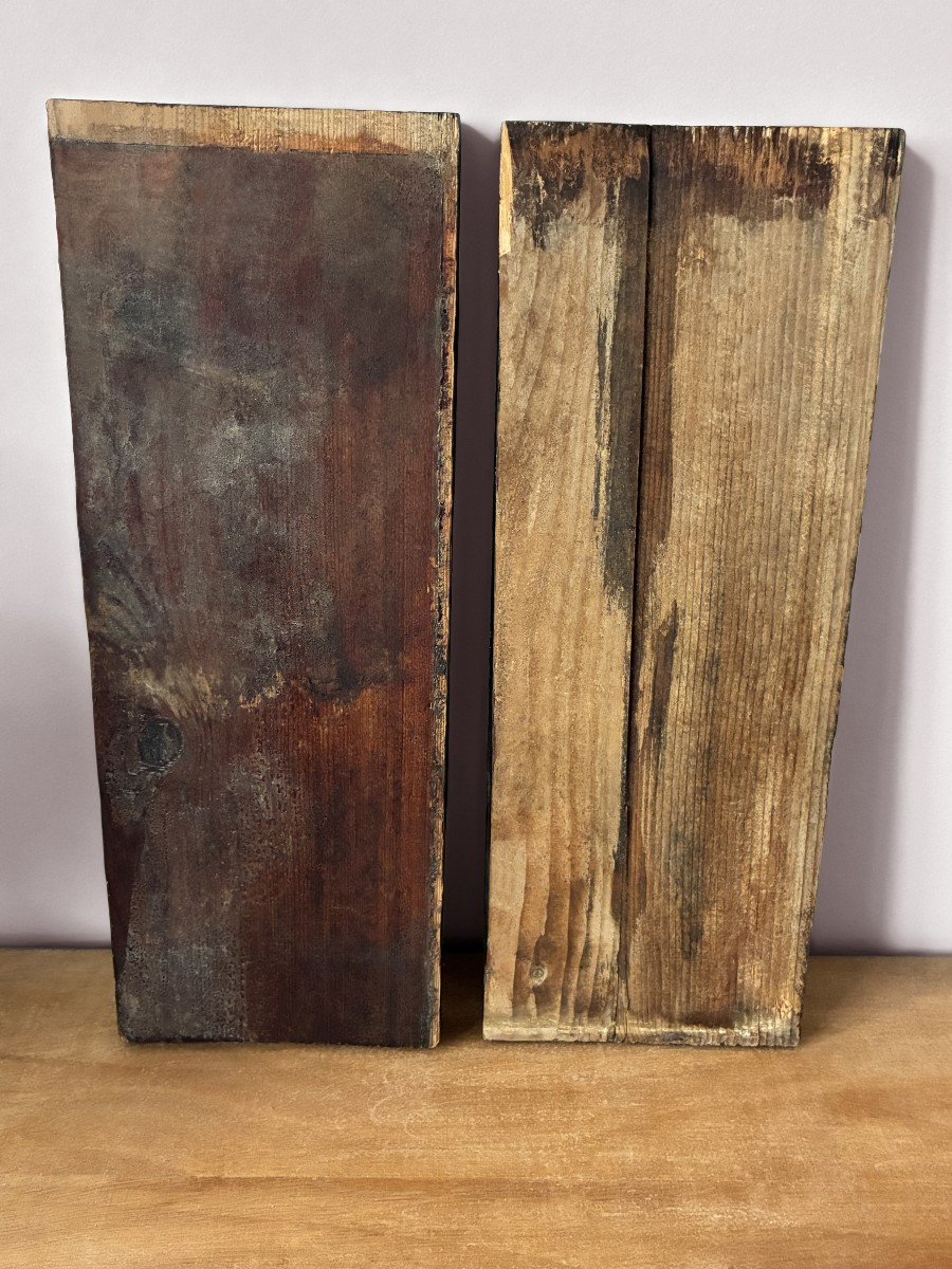 Rectangular Panels In Hard Stone Marquetry - Late 18th/early 19th Century-photo-1