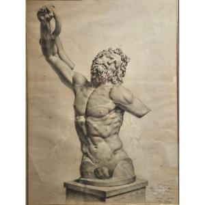 Académie d'après le Laocoon — Louis Aplada, 1896