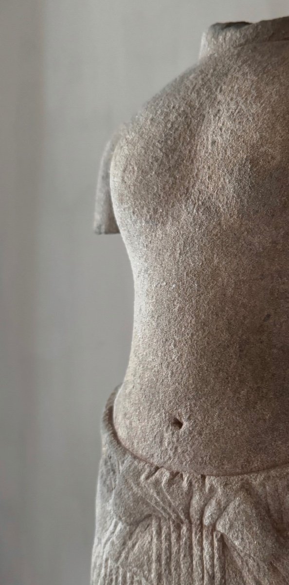 Baphuon Style Figure Of A Male Deity-photo-2