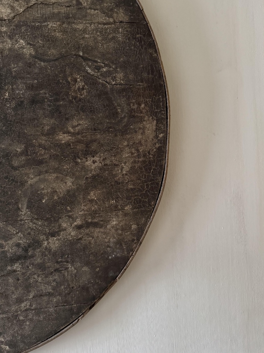 Old Tabletop As Abstract Painting -photo-2