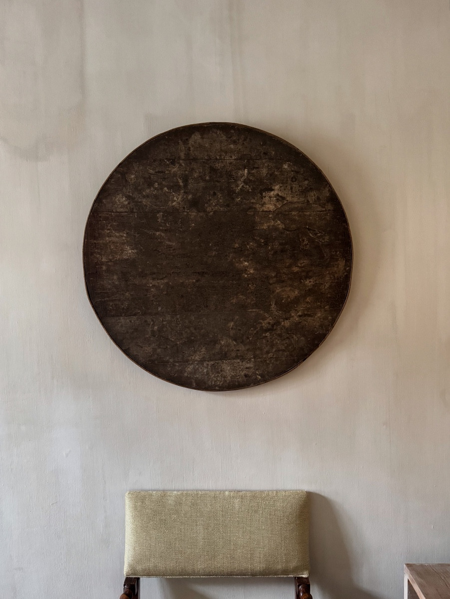 Old Tabletop As Abstract Painting 