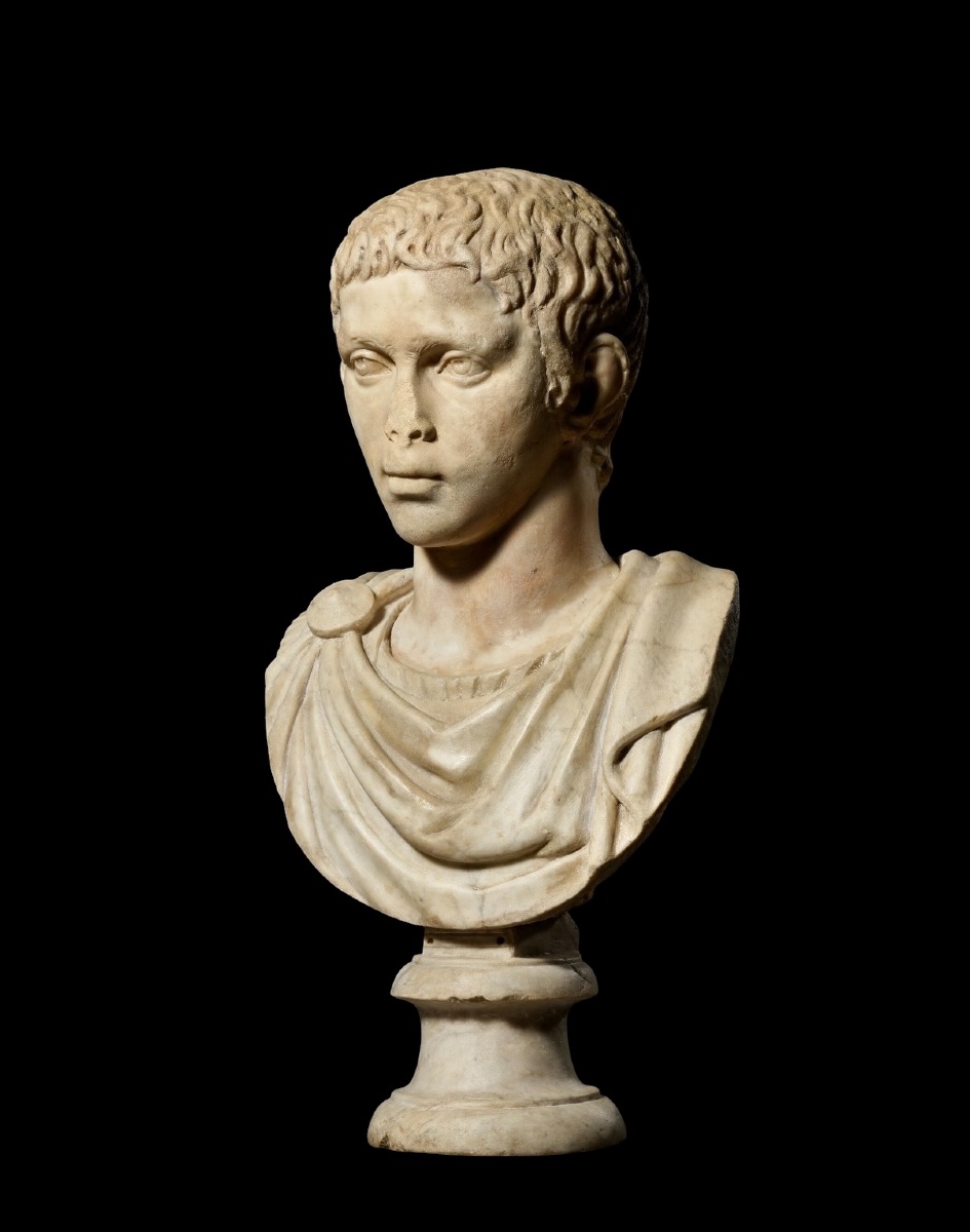 A Roman Marble Portrait Head Of A Youth-photo-4