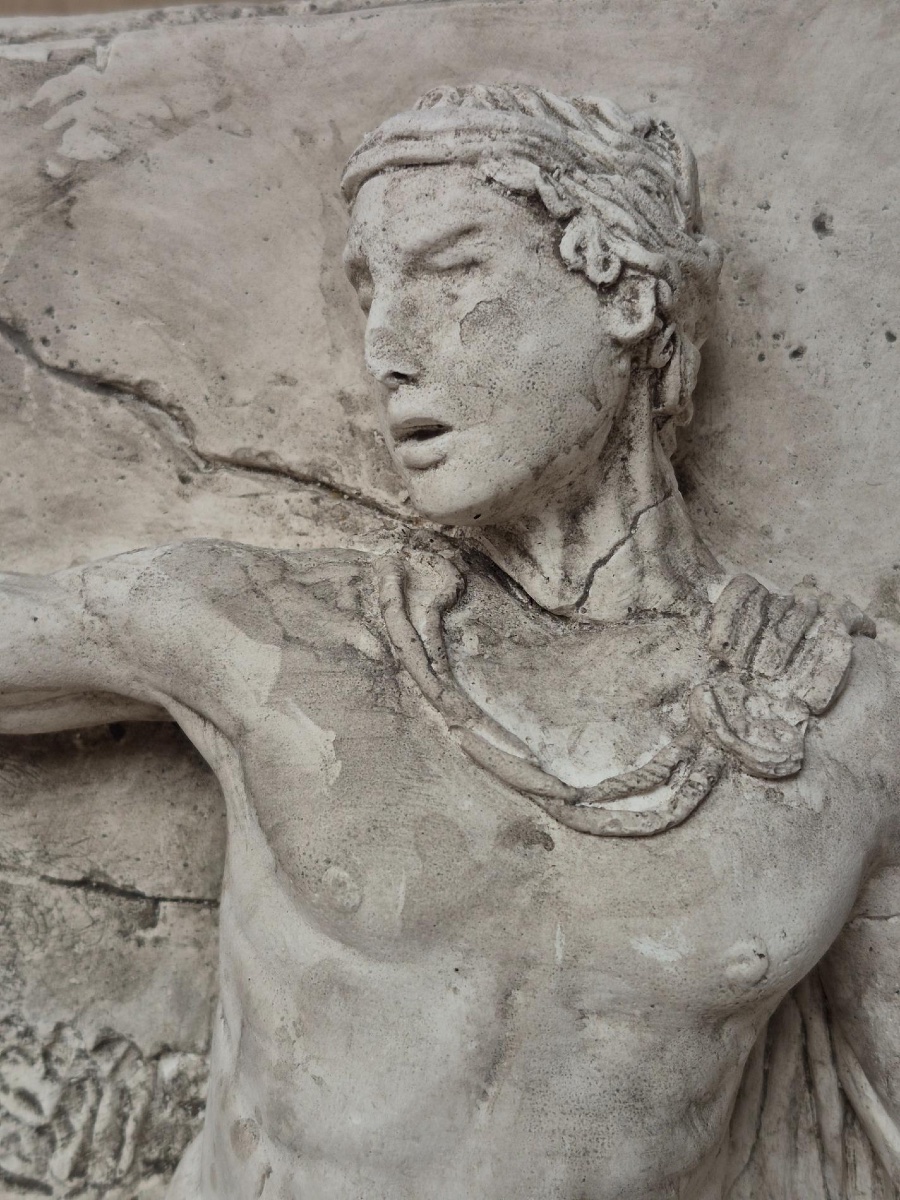 Plaster Fragment From The *centauromachy* -photo-2
