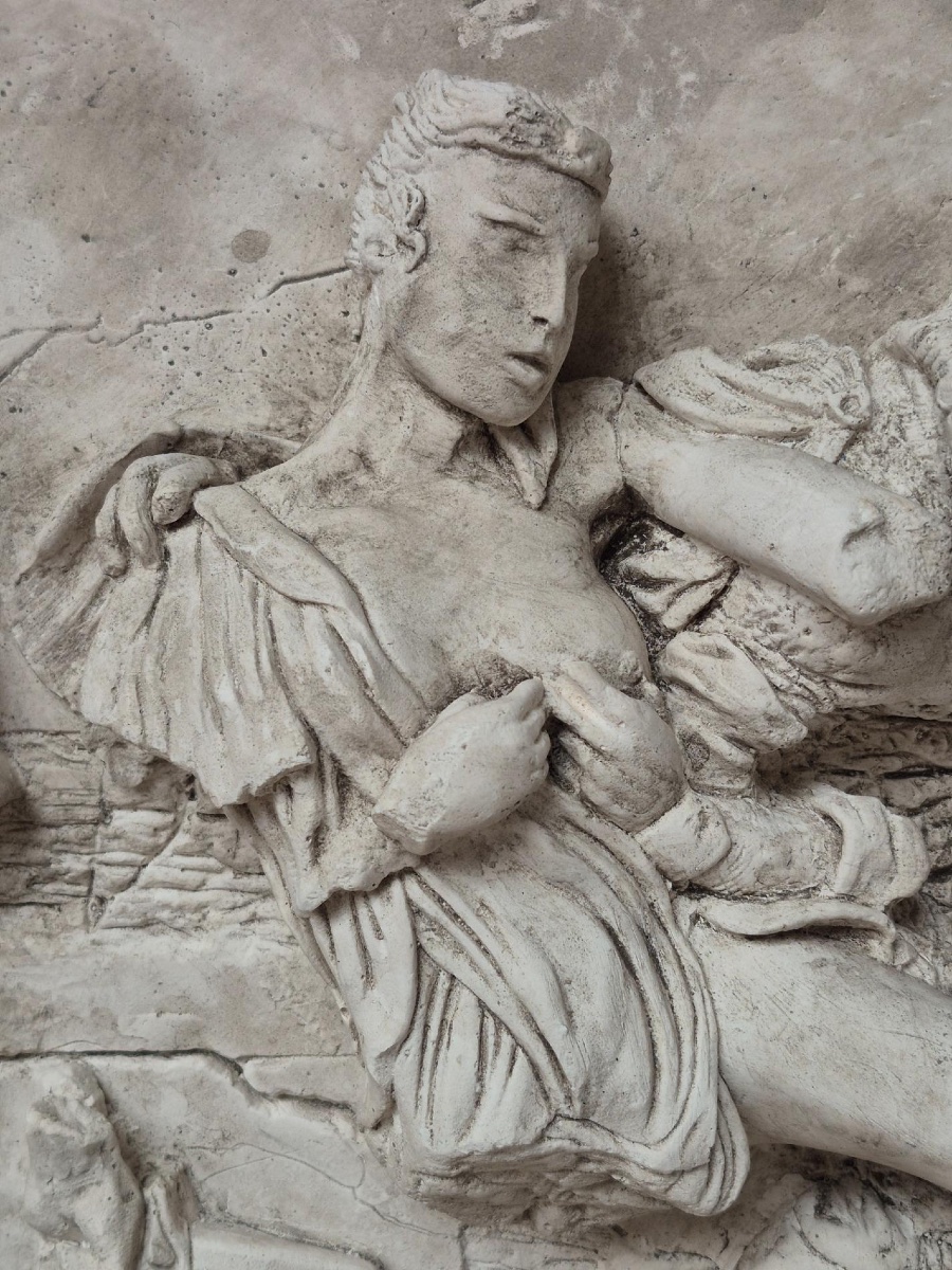 Plaster Fragment From The *centauromachy* -photo-3