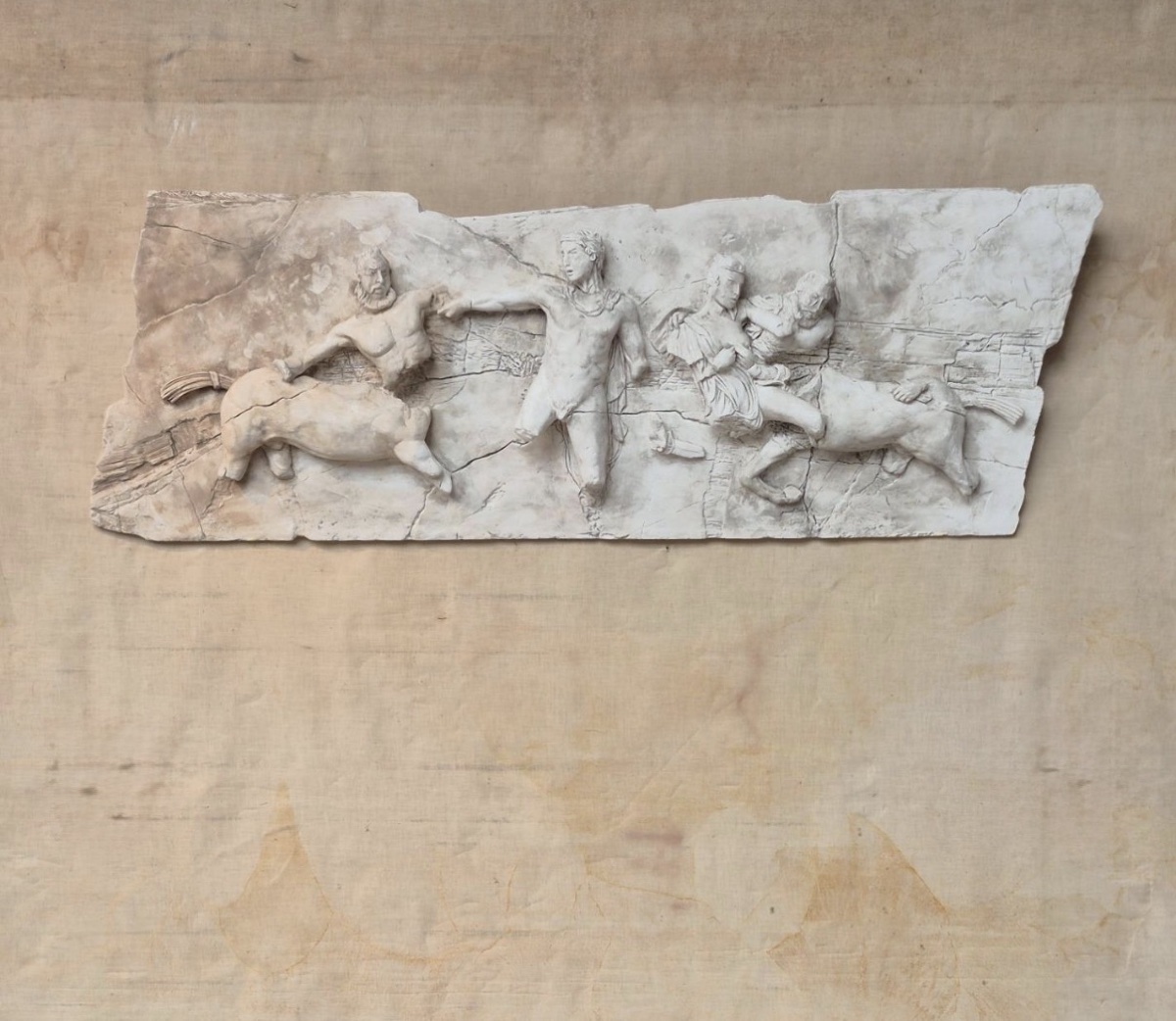 Plaster Fragment From The *centauromachy* -photo-4