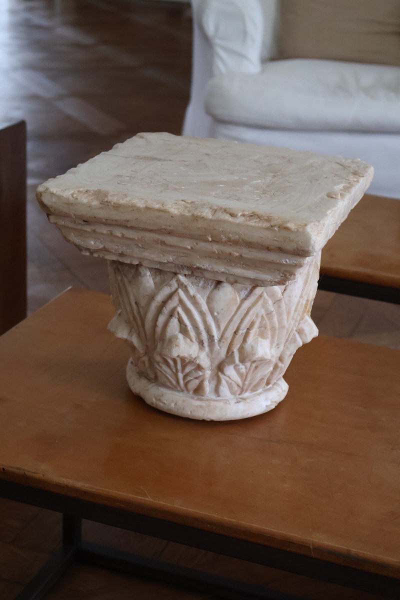 Small White Marble Capital 