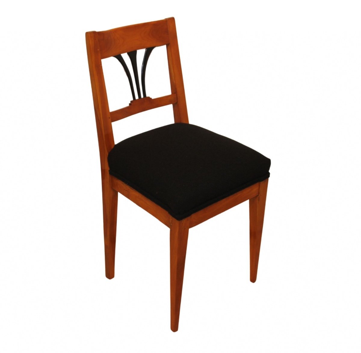 Chaise d'Appoint Biedermeier, Bois De Cerisier, Allemagne Du Sud, Vers 1830