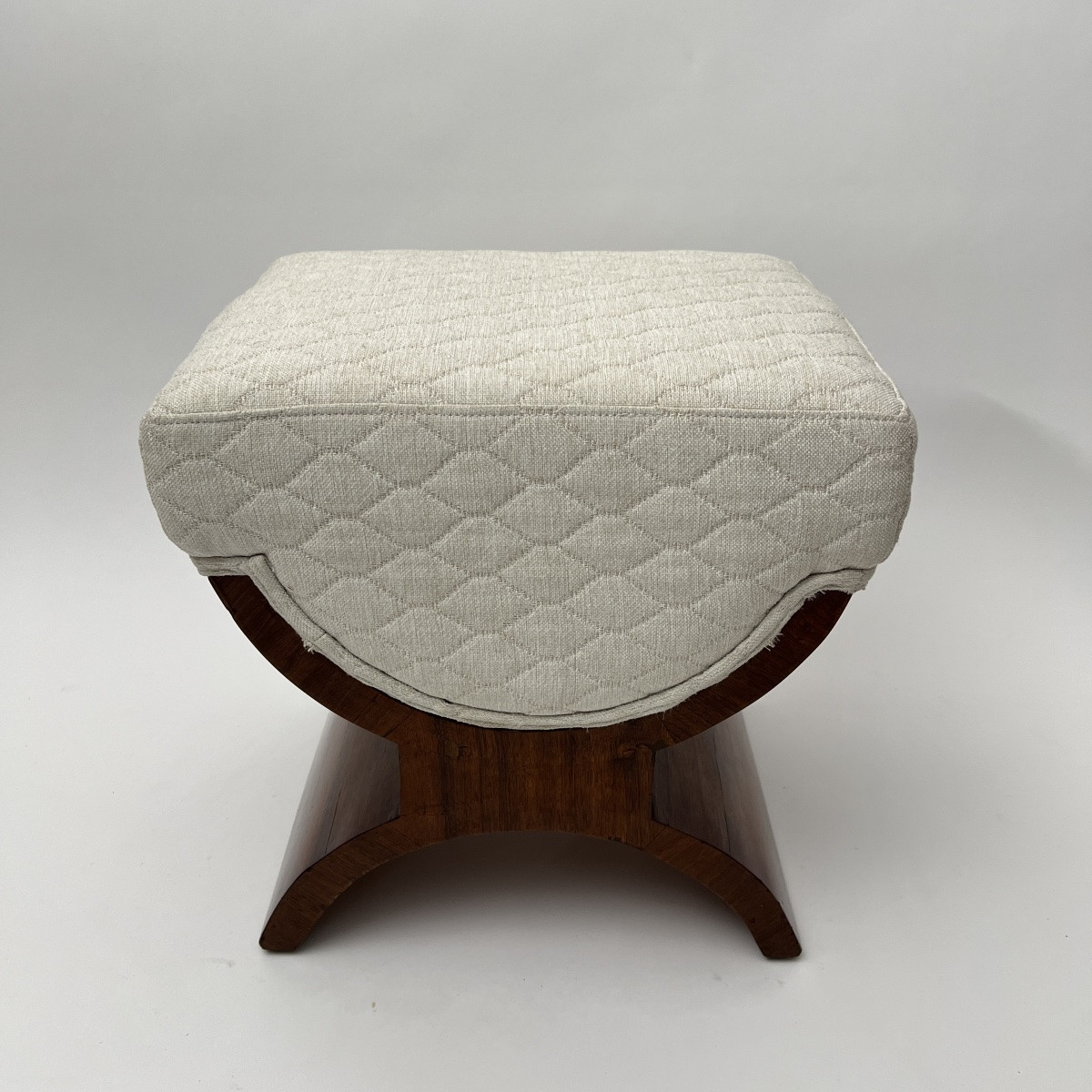 Tabouret Art Déco, Placage De Palissandre, France Circa 1930-photo-2