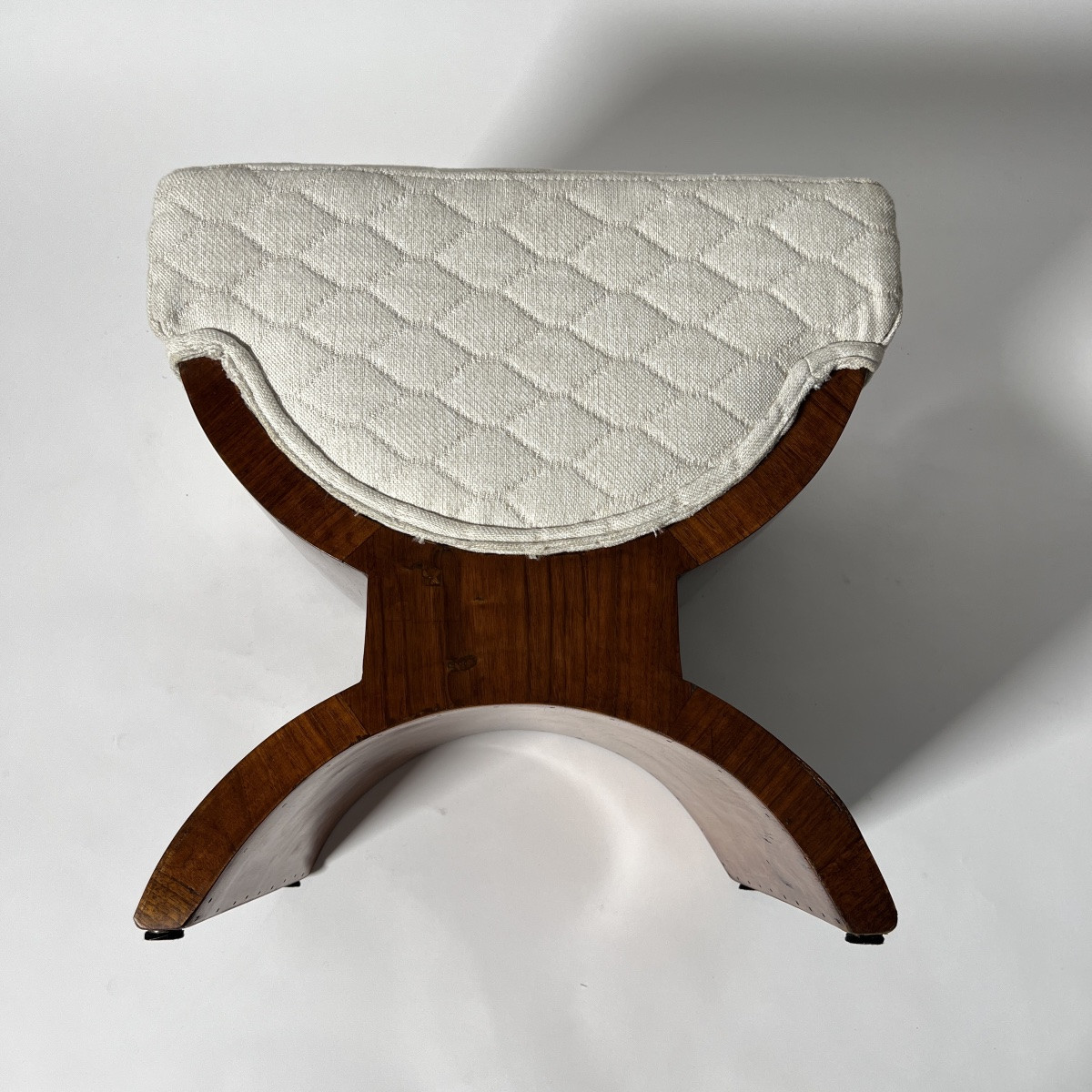 Tabouret Art Déco, Placage De Palissandre, France Circa 1930-photo-8
