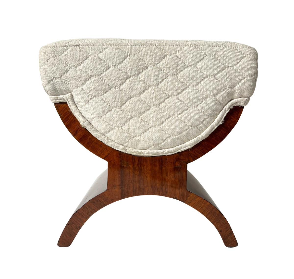 Tabouret Art Déco, Placage De Palissandre, France Circa 1930