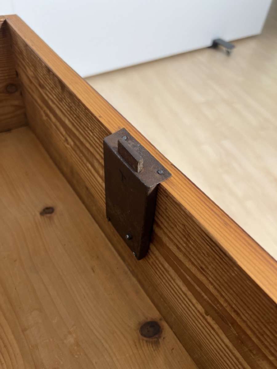 Small Biedermeier Chest Of Drawers, Cherry Wood, Two Doors, Southern Germany Circa 1820-photo-2