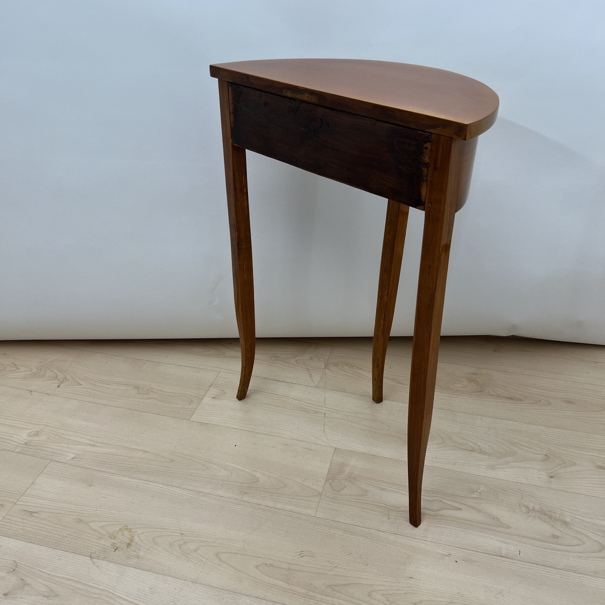 Console Biedermeier Demi-Lune, Bois de cerisier, Allemagne du Sud vers 1820-photo-5