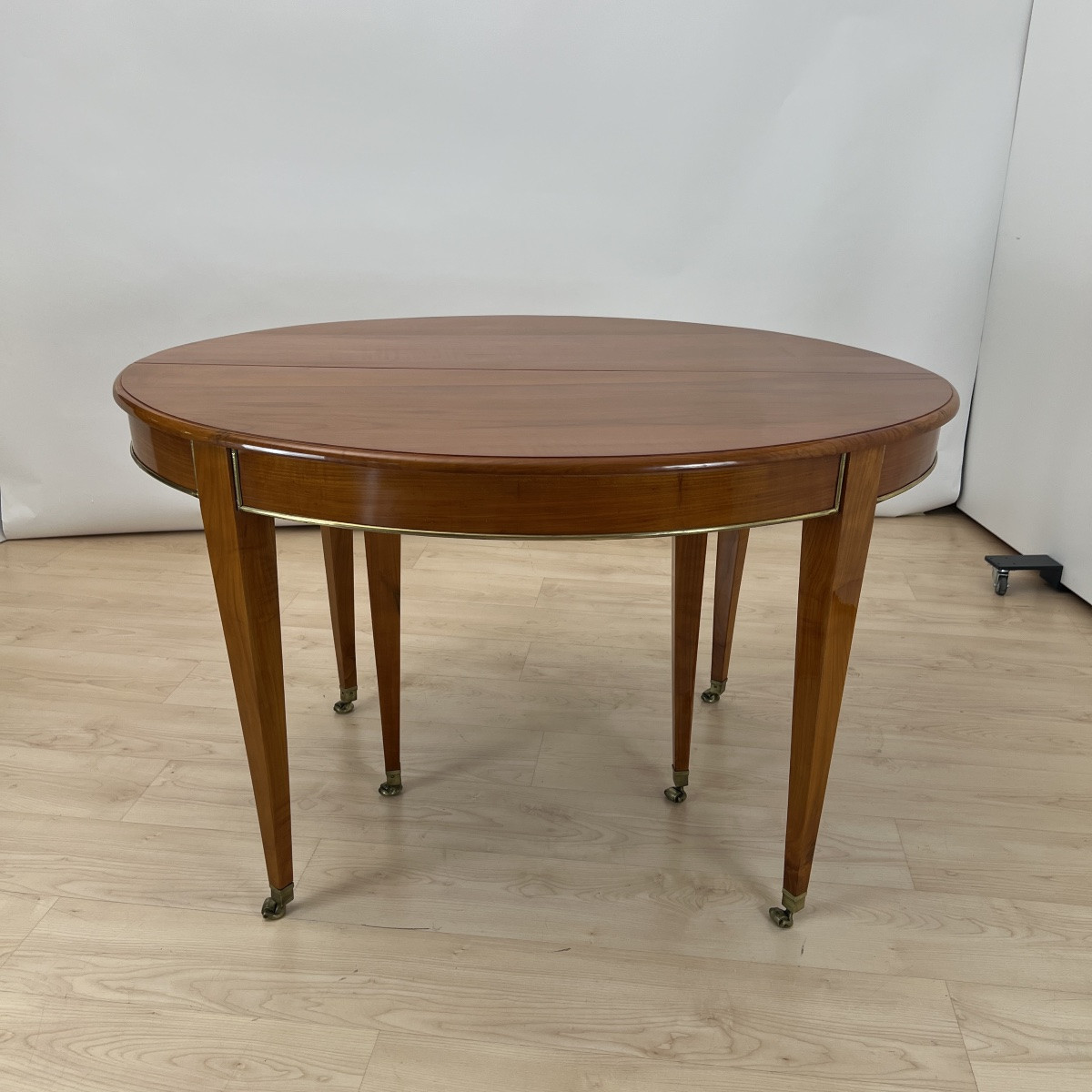 Table à rallonge Biedermeier, cerisier, laiton, sud-ouest de l'Allemagne vers 1820-photo-2