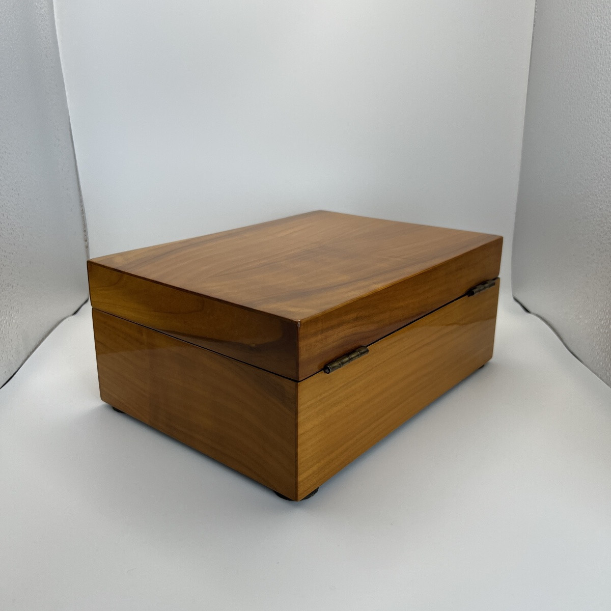  Coffret Biedermeier en Placage de Cerisier, Sud de l'Allemagne, Vers 1820-photo-3