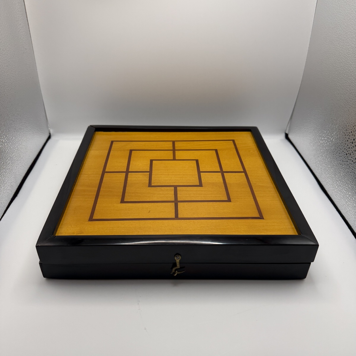 Bauhaus Games Box With Chess, Nine Men's Morris And Backgammon, Germany, Circa 1920-photo-2