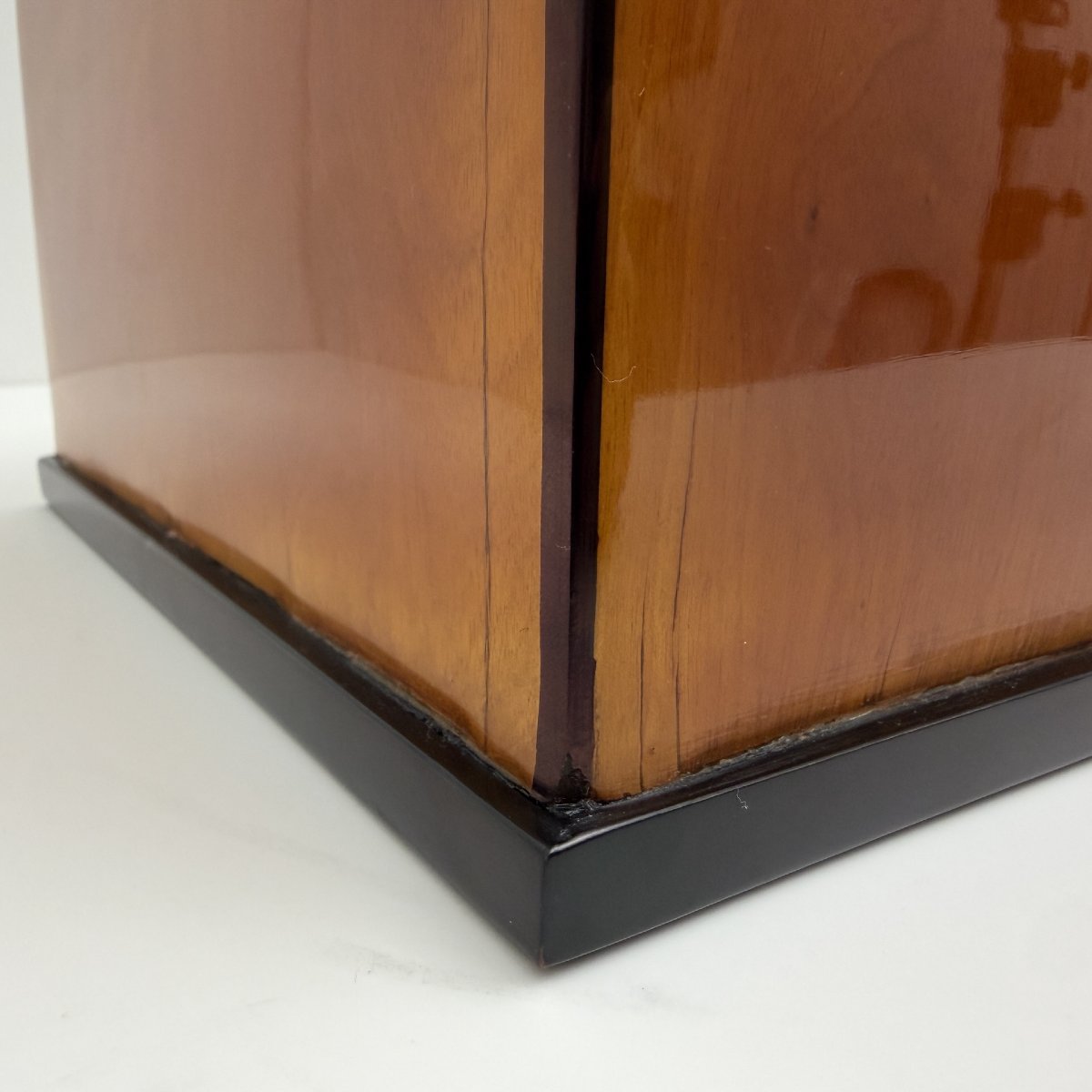 Coffret de style Biedermeier, placage de bouleau, ébène, sud de l'Allemagne, vers 1830-photo-4