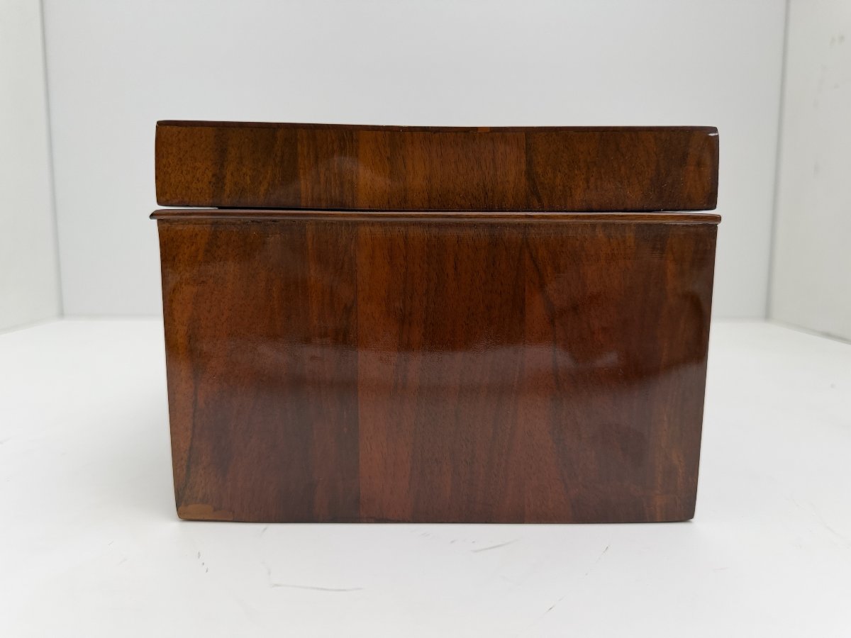 Coffret Biedermeier, noyer, érable, sud de l'Allemagne, vers 1860-photo-3