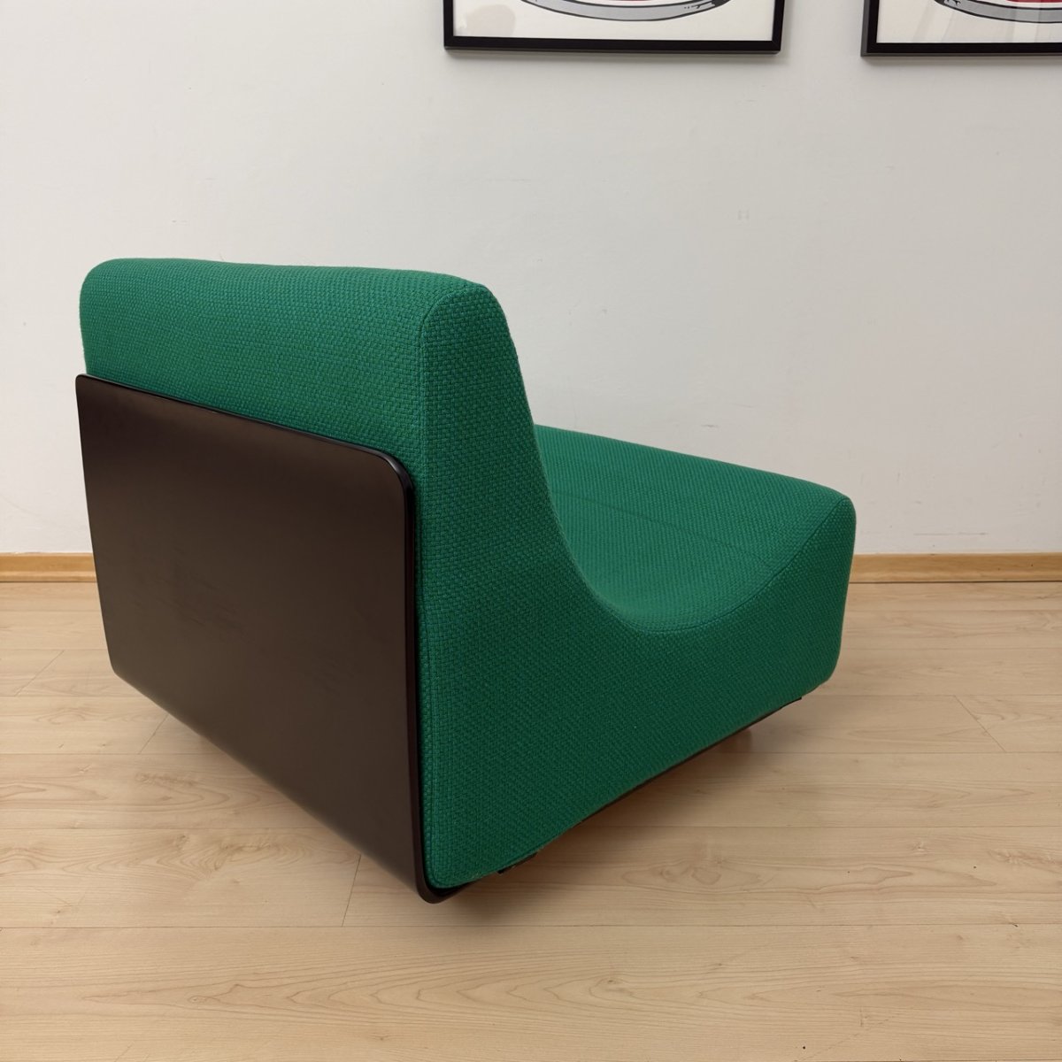 Green Modular Sofa Set "orbis", Luigi Colani For Cor, Germany, Circa 1970-photo-3