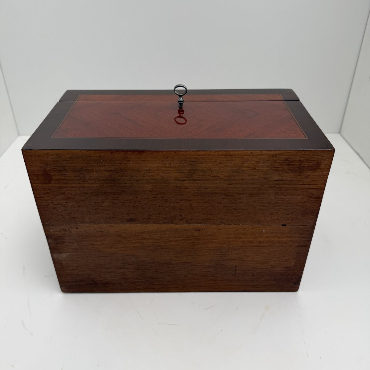 Biedermeier Box, Rosewood, Maple, Ebony, France, Circa 1840-photo-8