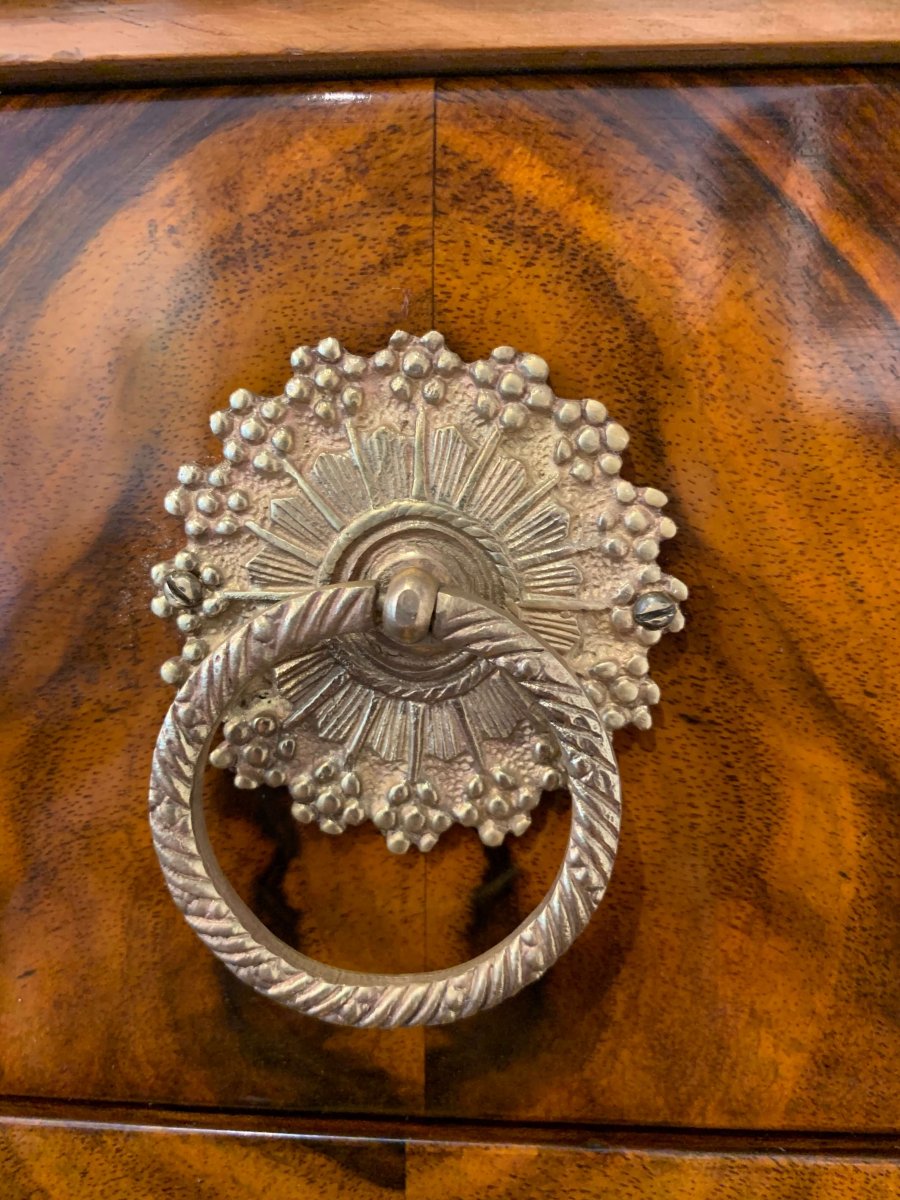 Empire Secrétaire, Walnut, Paw Legs, Danube Monarchy/vienna, Circa 1810-photo-8