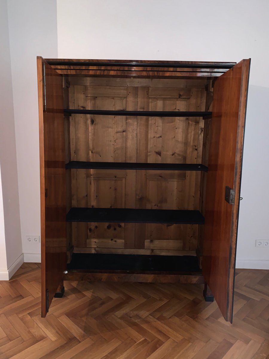 Armoire Empire, Placage De Noyer, Autriche / Vienne Vers 1815/20-photo-7