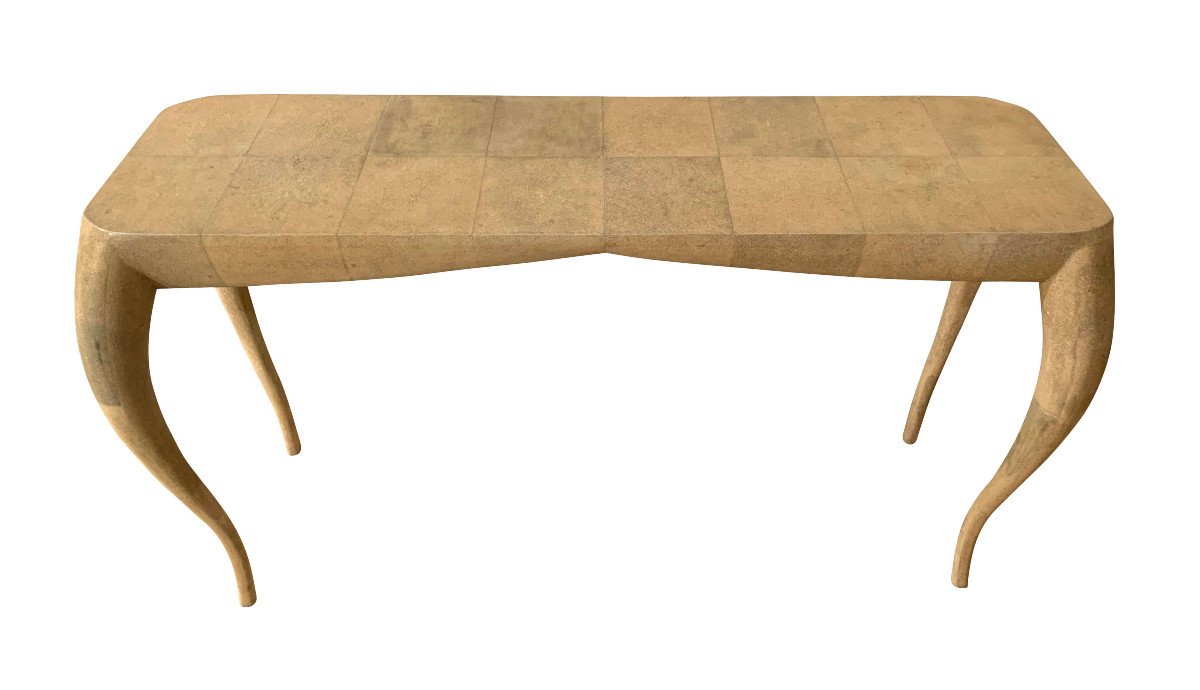 Table Console Moderne En Galuchat Par R&Y Augousti, Paris, France