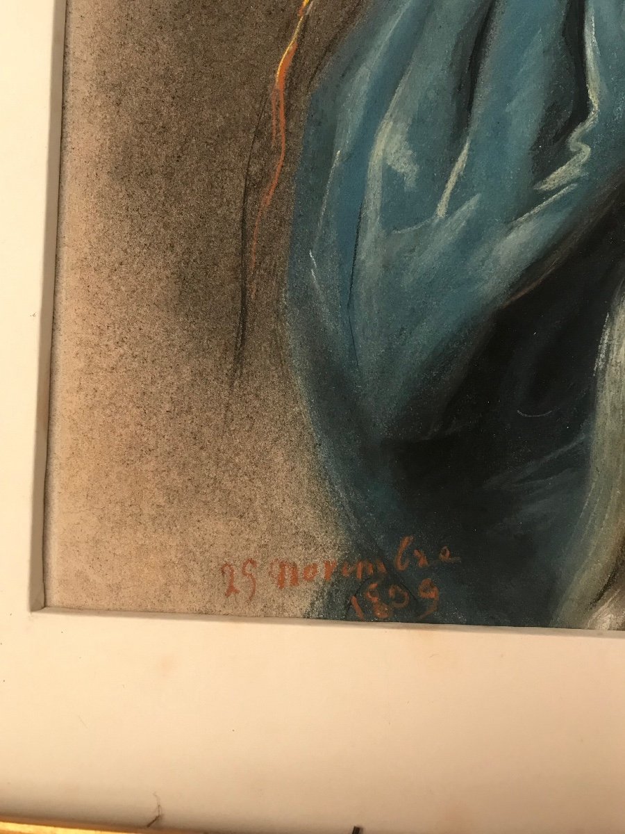 Pastel Lady In Prayer -photo-4