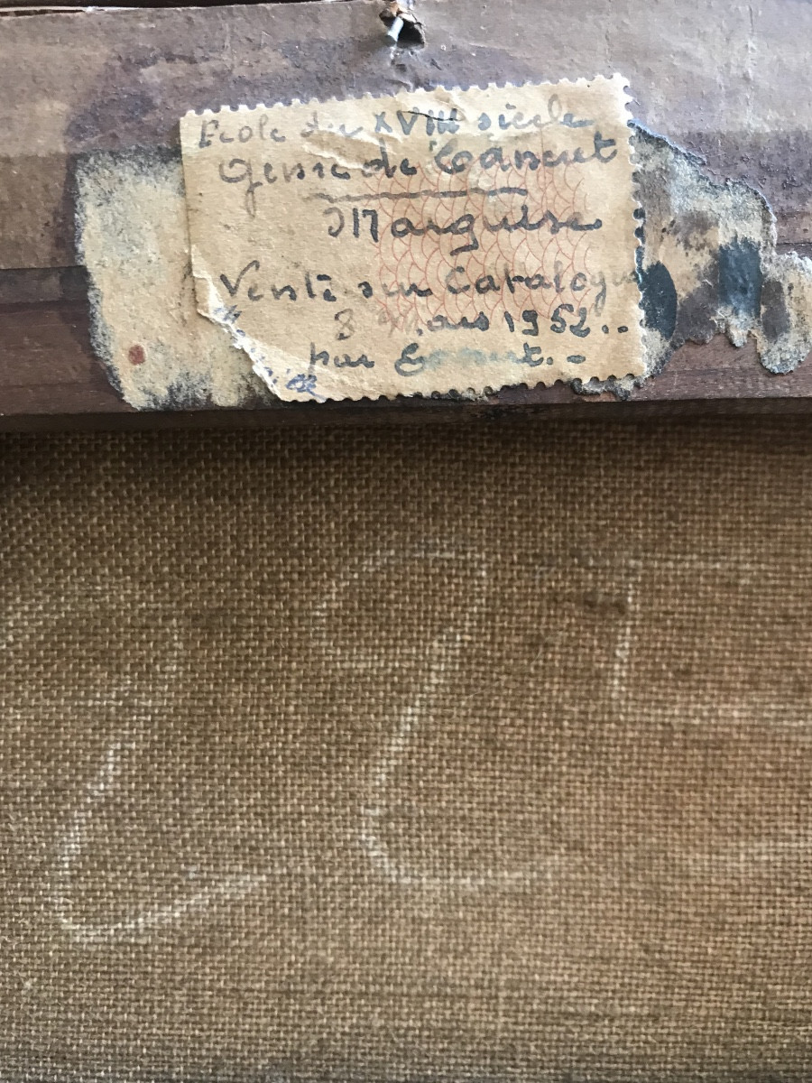 Portrait d’une élégante dans le goût de Jean Frédéric Schall vers 1780-photo-3
