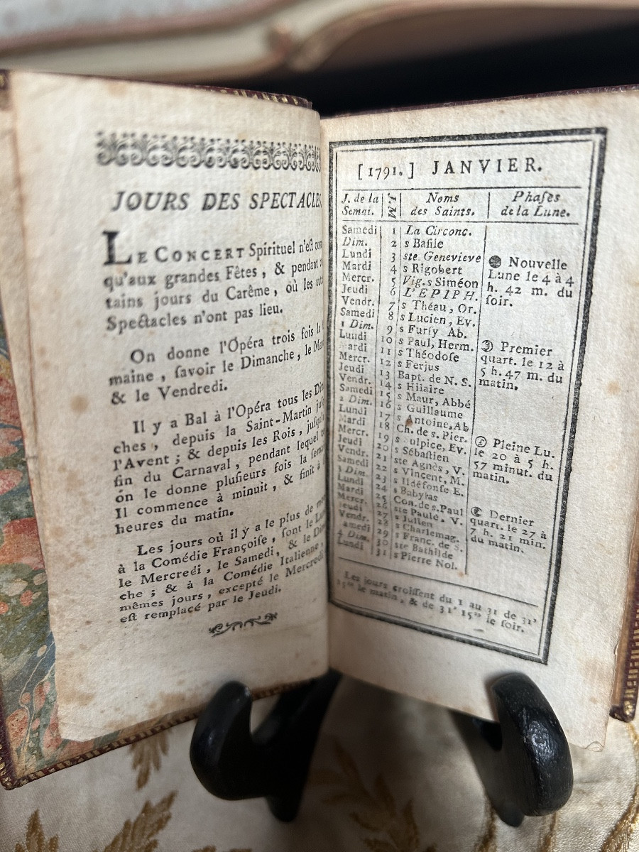 Almanach des Spectacles pour l’année 1791-photo-3
