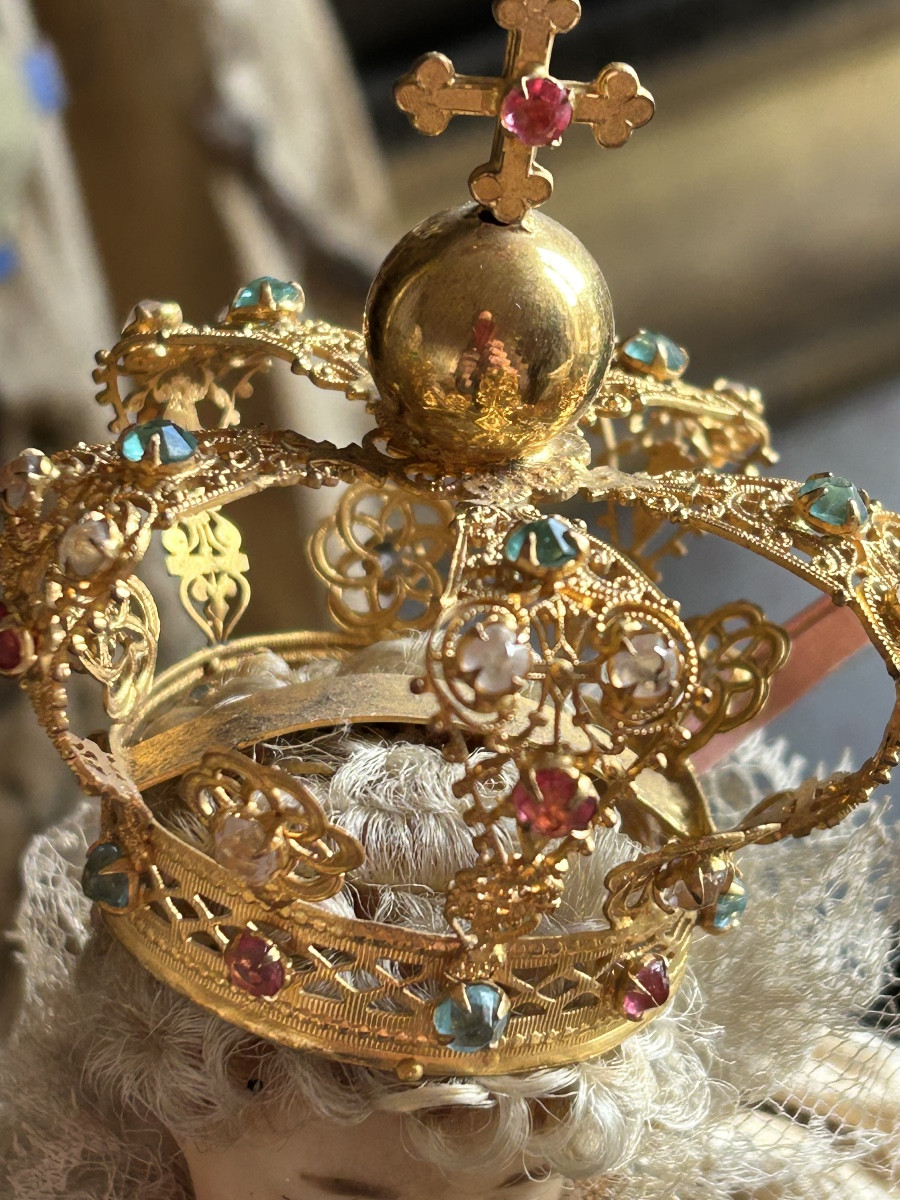 Wax Jesus Of Prague, 19th Century -photo-2