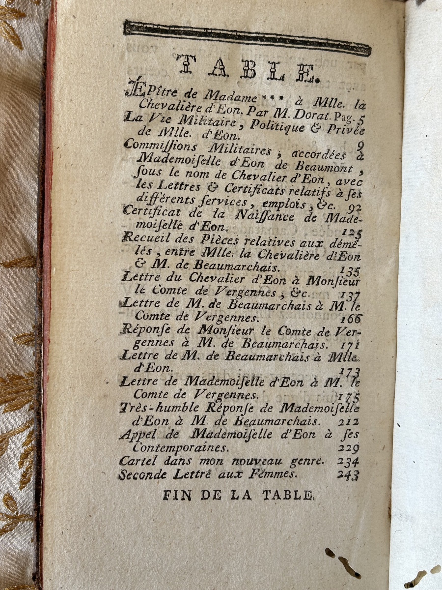 The Military, Political And Private Life Of Mademoiselle Charles Louise d'Eon De Beaumont 1779-photo-3