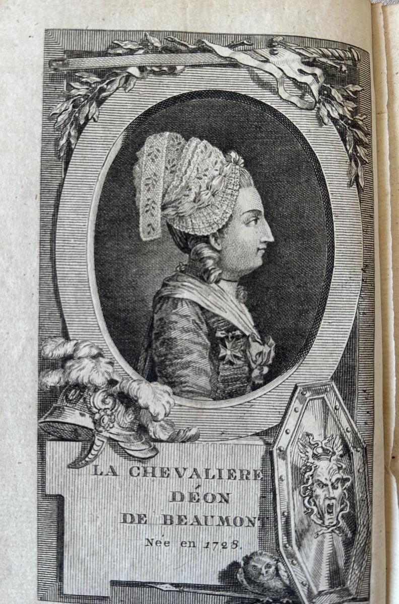 The Military, Political And Private Life Of Mademoiselle Charles Louise d'Eon De Beaumont 1779
