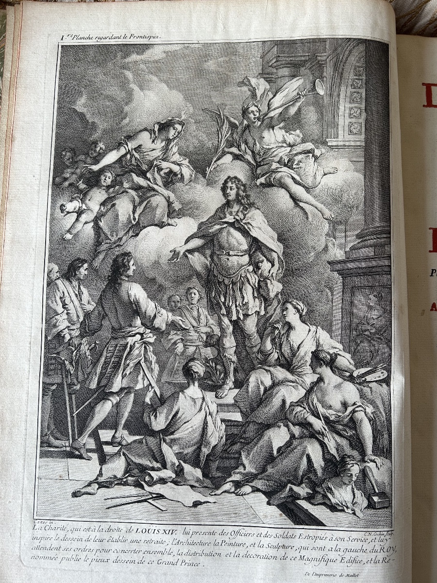 Historical Description Of The Royal Hotel Of The Invalides 1756 Abbé Pereau -photo-2