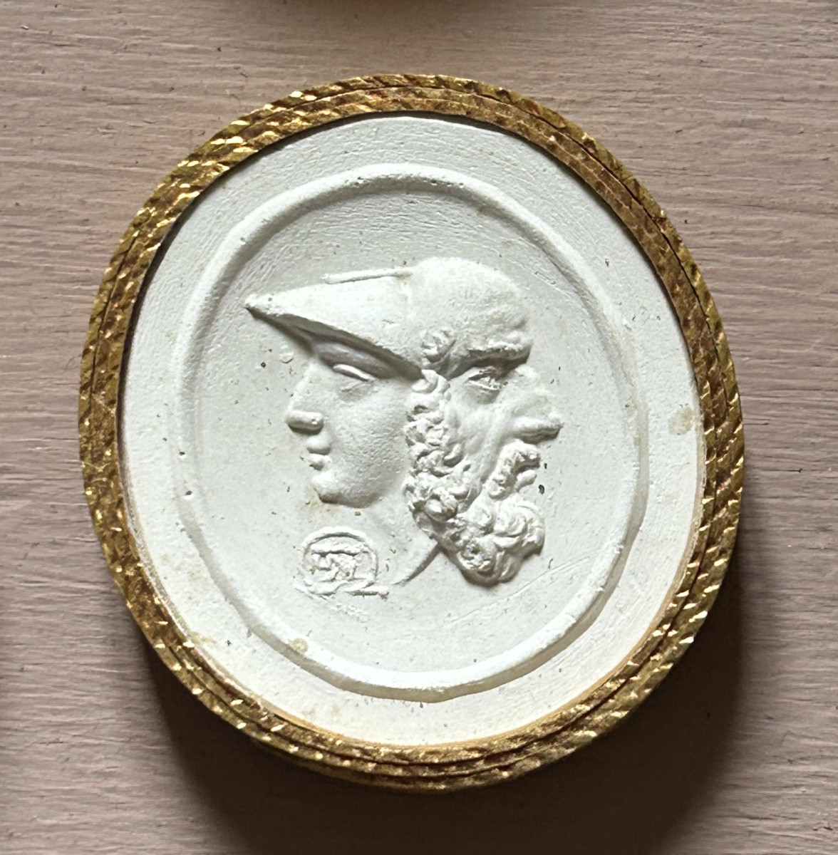 Set Of 10 Plaster Impressions Late 18th Century Early 19th Century-photo-1