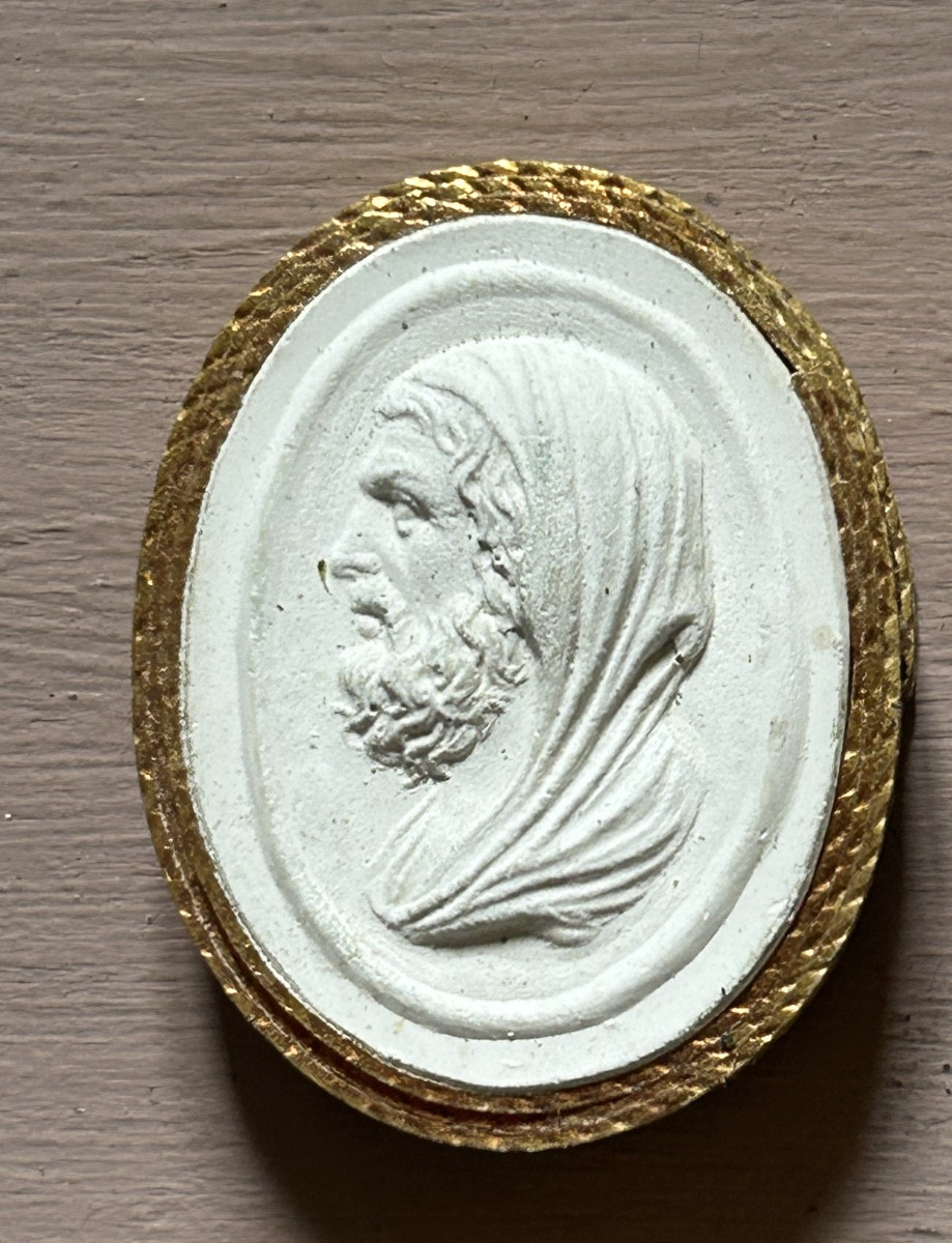 Set Of 10 Plaster Impressions Late 18th Century Early 19th Century-photo-7