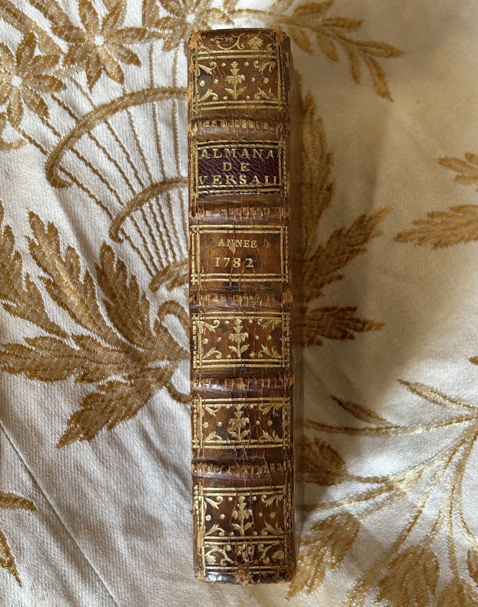 Almanach De Versailles Year 1782-photo-1