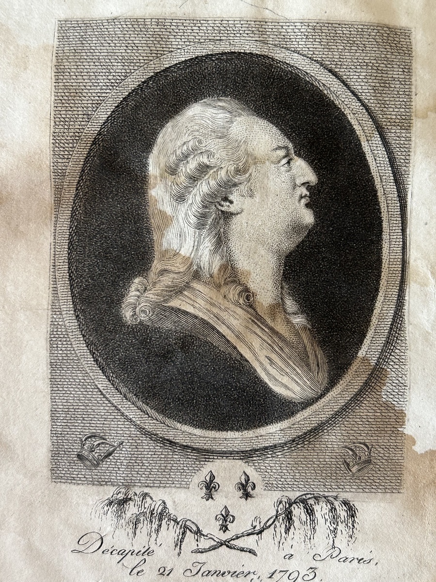 Two Tragedies On The Deaths Of Louis XVI And Marie Antoinette In 1793 And 1796-photo-2