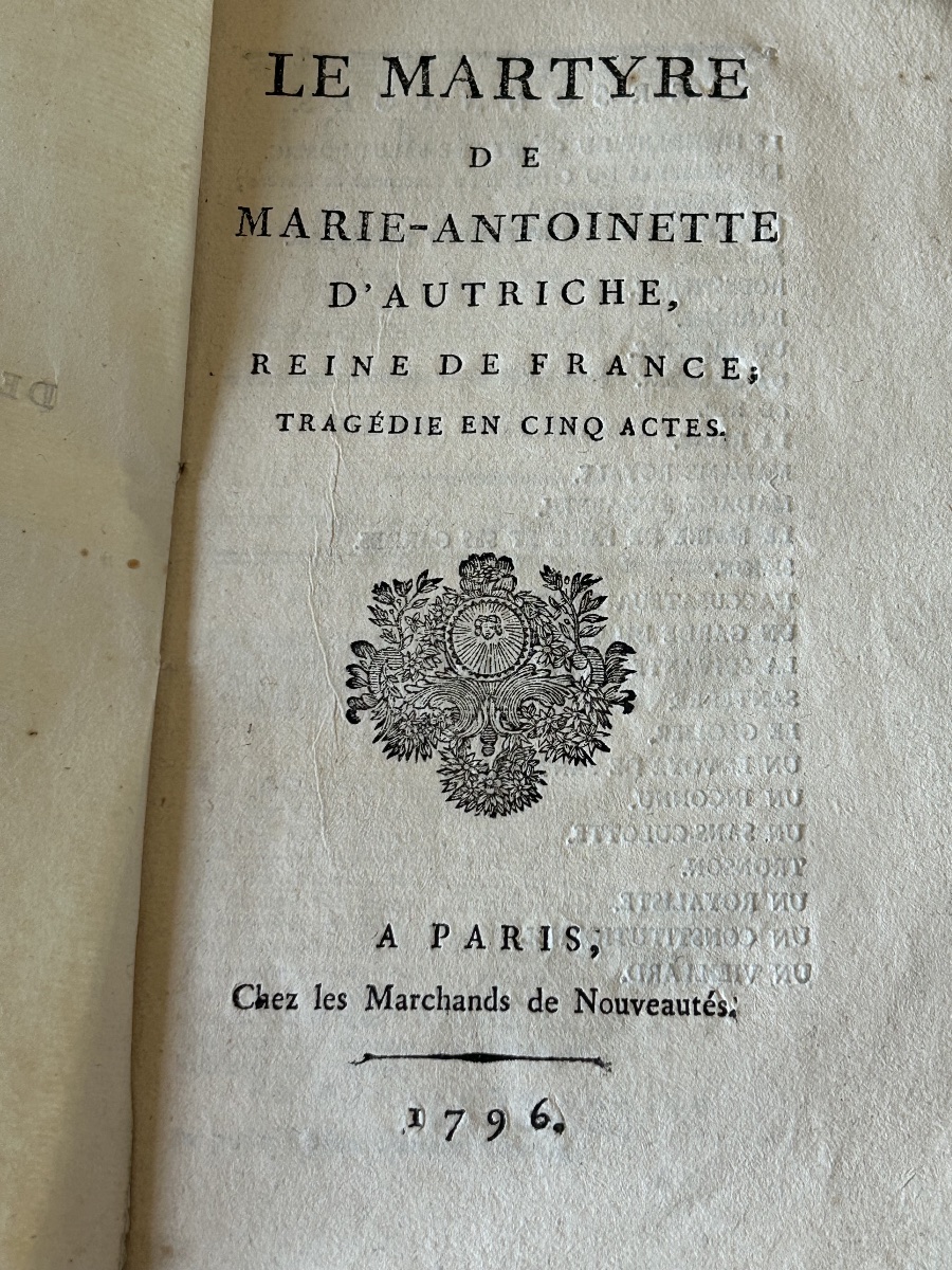 Two Tragedies On The Deaths Of Louis XVI And Marie Antoinette In 1793 And 1796-photo-3
