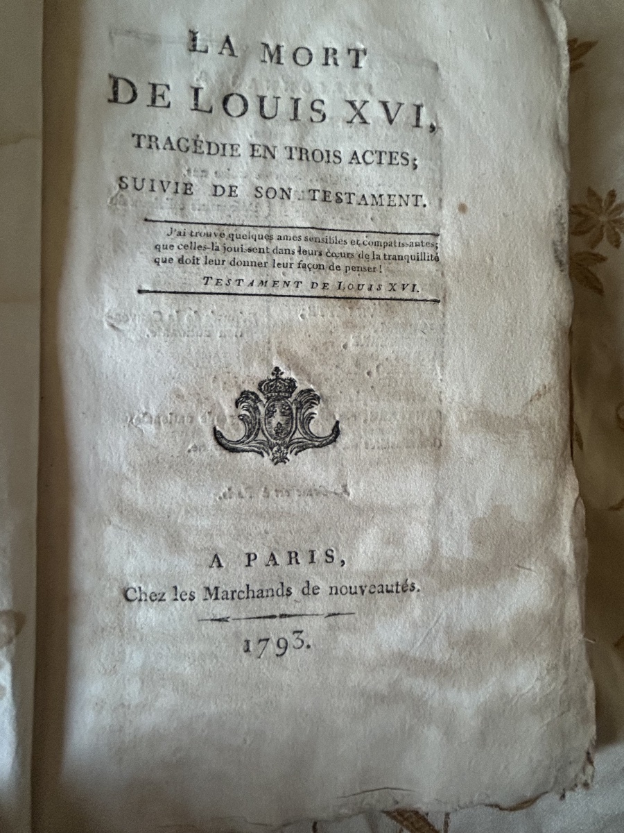 Two Tragedies On The Deaths Of Louis XVI And Marie Antoinette In 1793 And 1796-photo-4