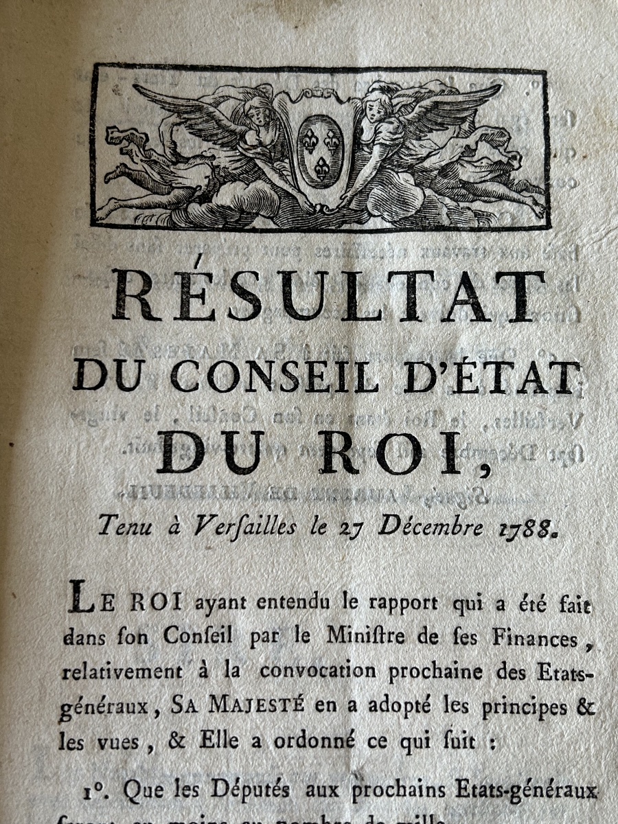 Procès de Louis XVI décrets de la Convention Nationale et Résultat du Conseil d’Etat du Roi -photo-2