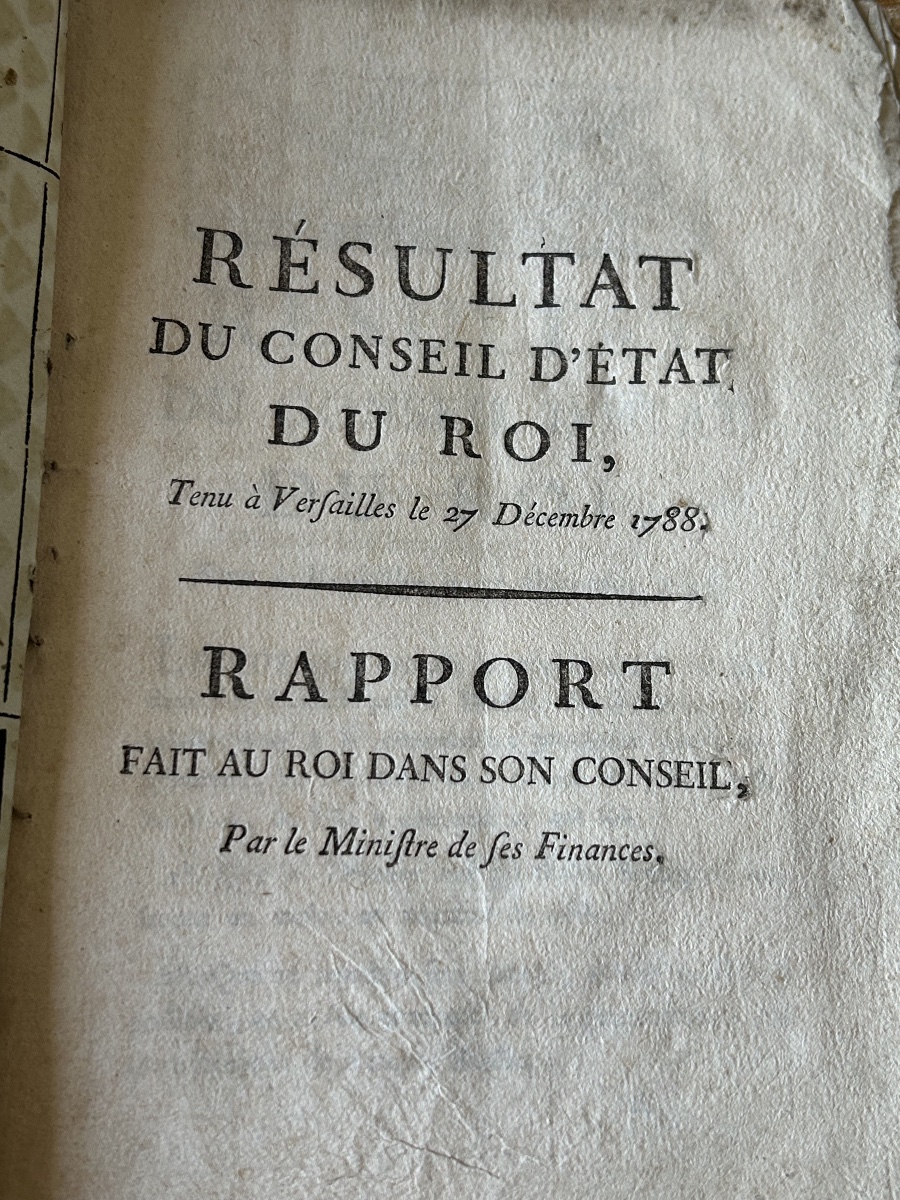 Procès de Louis XVI décrets de la Convention Nationale et Résultat du Conseil d’Etat du Roi 